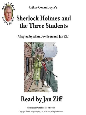 cover image of Sherlock Holmes and the Three Students